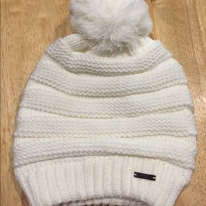 NWT CC soft warm beanies with pompom.